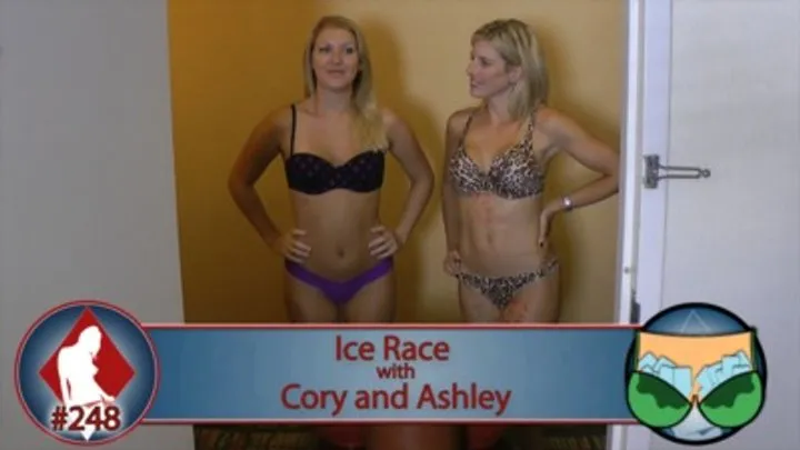 Ice Race with Cory and Ashley