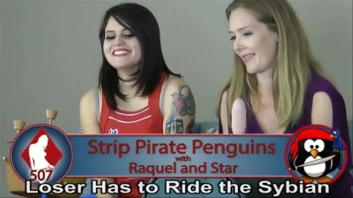 Strip Pirate Penguins with Raquel and Star