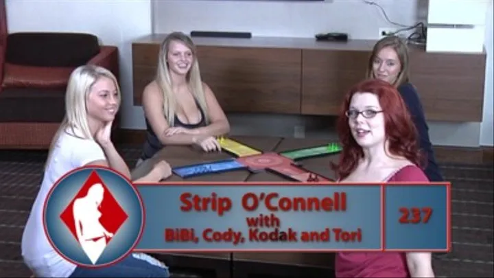 Strip O'Connell with Bibi, Cody, Kodak, and Tory