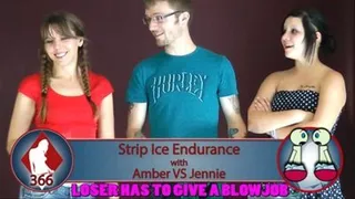 Strip Ice Endurance with Amber and Jennie