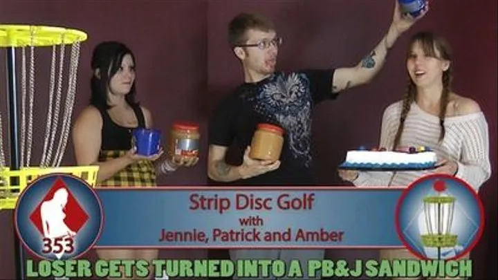 Strip Disc Golf with Jennie, Patrick, and Amber