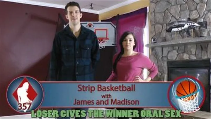 Strip Basketball with James and Madison