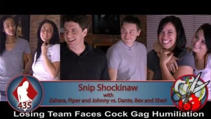 Snip Shockinaw with Zahara, Piper, and Johnny vs. Dante, Bex, and Sheri