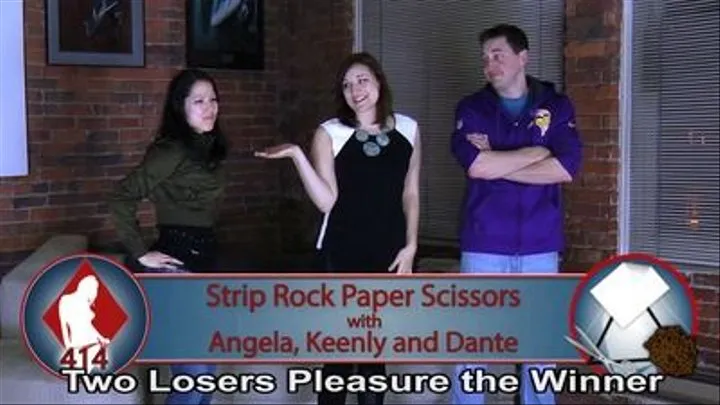 Strip Rock-Paper-Scissors with Angela, Keenly, and Dante