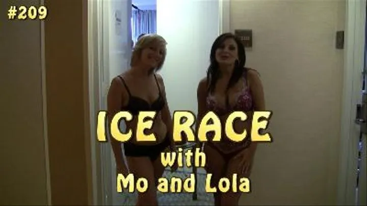 Ice Race with Mo and Lola