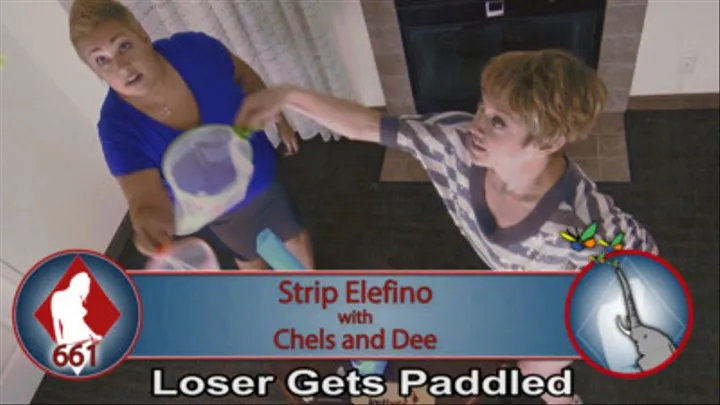 Strip Elefino with Chels and Dee