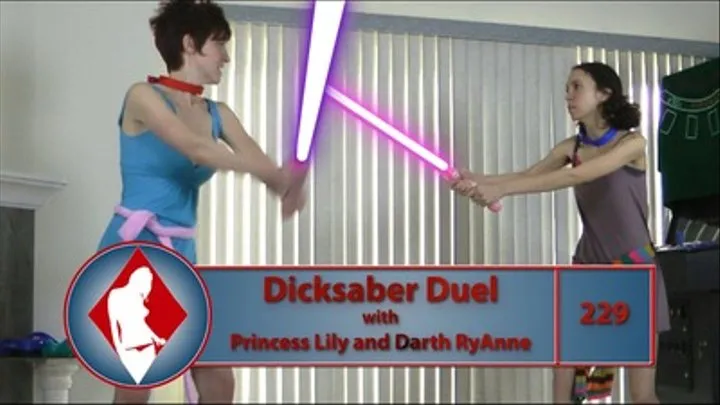 Dicksaber Duel with Princess Lily and Darth RyAnne