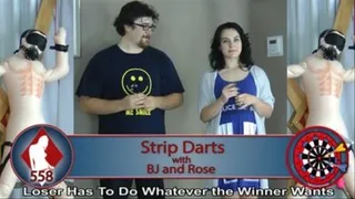 Strip Darts with BJ and Rose