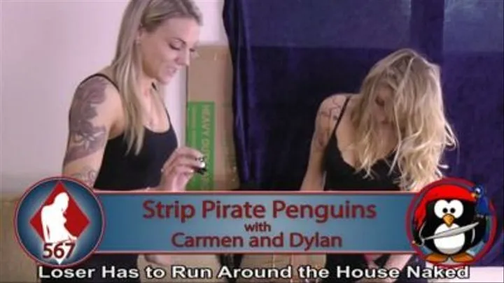 Strip Pirate Penguins with Dylan and Carmen