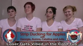 Strip Ducking for Apples with Georgia, Aurora, Catalina, and Julie