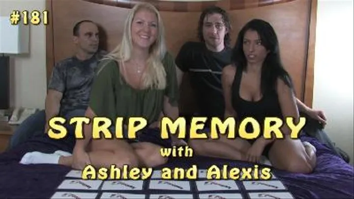 Strip Memory with Ashley and Alexis