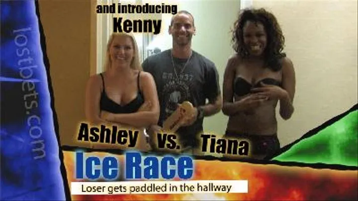 Ice Race with Ashley and Tiana