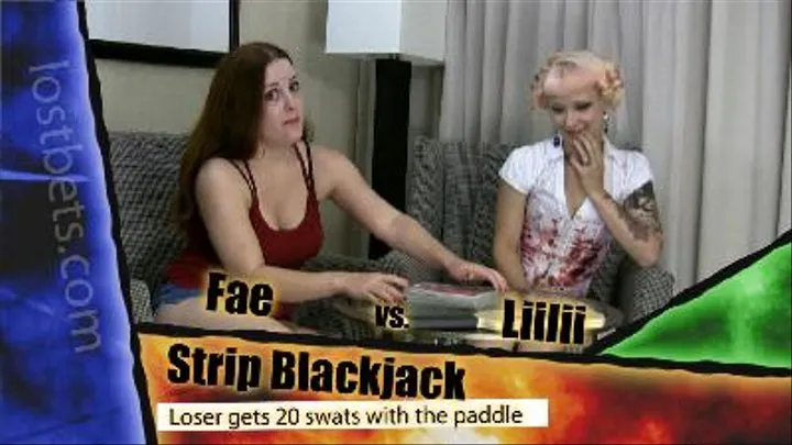 Strip Blackjack with Faye and Liilii