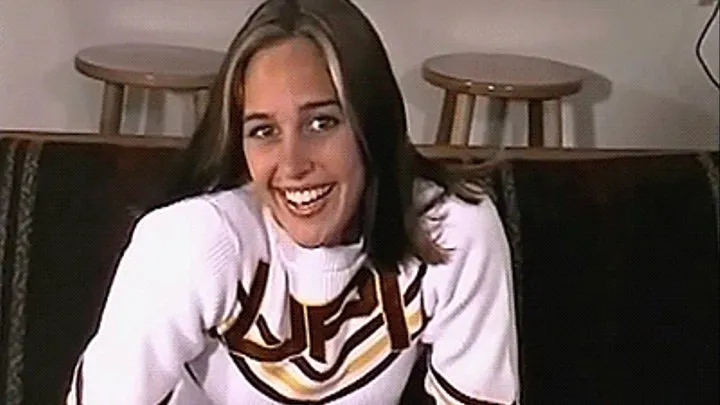 Heather 19 Year Old Amateur! Teasing in Cheerleader Uniform with Shiny Pantyhose! Extreme Close-Ups! Upskirt! Ass Views! Crotch Views! Foot Views! Stretching! Flashing! Knee High Socks! 2-1 From 2104