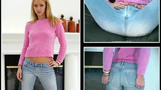 Adel Sexy, Sweet, Beautiful 19 Year Old Loves Teasing with Her Tight Jeans, "Do You like What You See?" Panty 1 Clip 1