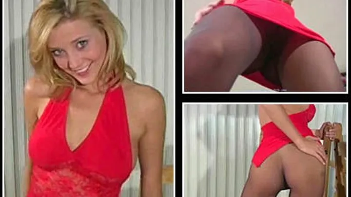 Carli Banks sweet, Sexy 18 Year Old Will Drive You Insane with Her Pantyhose, "Are You Getting Horny ?" J/O 1 Clip 1