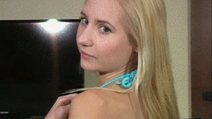 Odette Delacroix Sweet Girlfriend/Boyfriend JOI Role Playing Jerk Off Encouragement Bikini SWIMSUIT & Nylon Stockings!