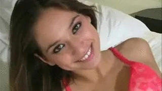 Sara Luvv 19 Year Old Get Away from Your Wife and Masturbate to Me SWEETHEART JOI Role Playing Panties & Stockings!