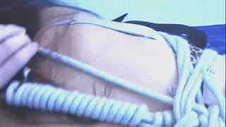 Kitti Klaw cleave gagged and tied in lingerie