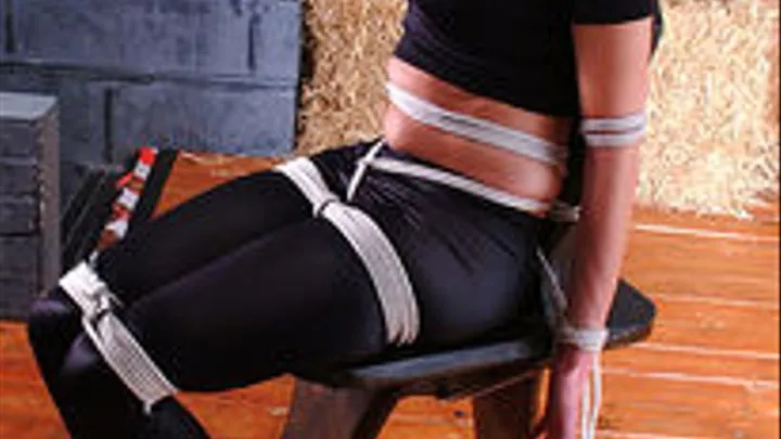 Angel, Chairtied in Spandex.