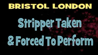 Bristol London Tries To Strip Her Way To Freedom! - HD AVI