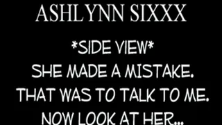 Making Ashlynn Sixx Hit Orgasm! {Side View}