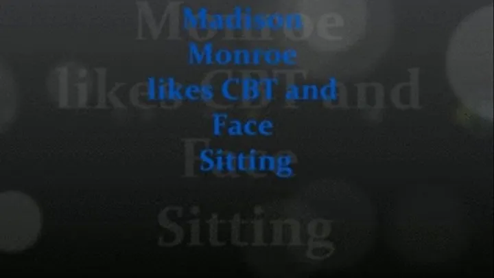 Madison Monroe likes CBT