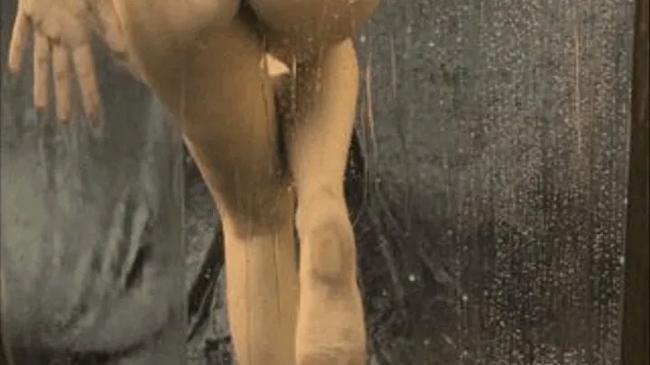 Waterwall Ass Foot Tease