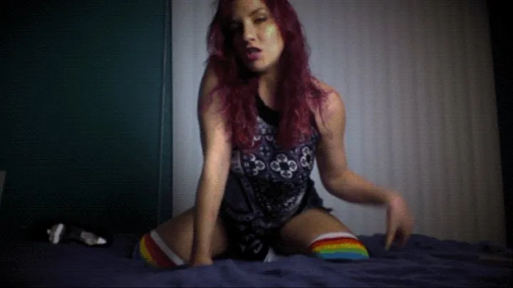 Webcam Jerky Games: Jean Shorts & Socks