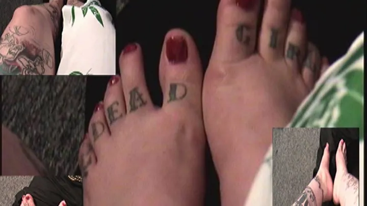 Tattoo Toe Play Pt. 2