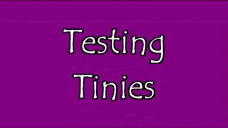 Cali & Jenni in Testing Tinies ( )