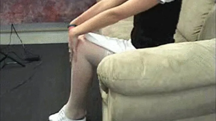 Alexandra white nurse legs 7