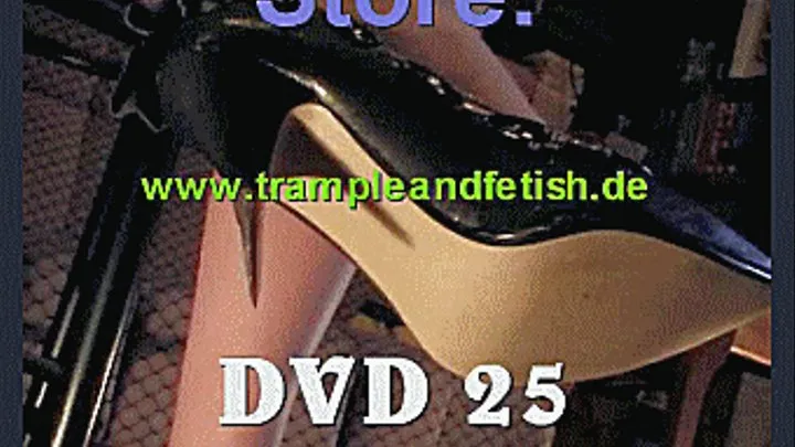 clip 25. 1 Lady Black Misstress. High Heels Tortoure. Possing, Footjob, foot massage Part 1.