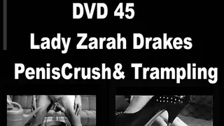 45 Lady Zara Drakes Penis crush Barefoot and in High Heels Metal of sales perforate the foreskin Complette 60 Min Film Extreme Film