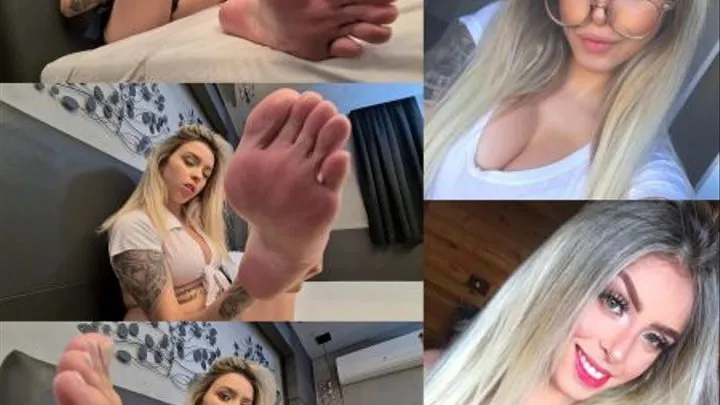 SWALLOW MY LITLE FEET NEW SLAVE - VOL # 475 - New Girl MAITE BLOND ( FEET SIZE 34 ) - NEW MF AUG 2020 - CLIP 1 - never published - Model´s Exclusive MF video