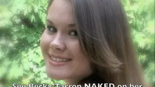 Becky Tarron Busts Out her Big (Natural DD-Cup Tits! Just 18! Mobile Clip!