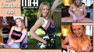 Sweet-Faced Mia Strips NAKED & Spreads her Tender, 21 Year-Old Cheerleader Pussy!