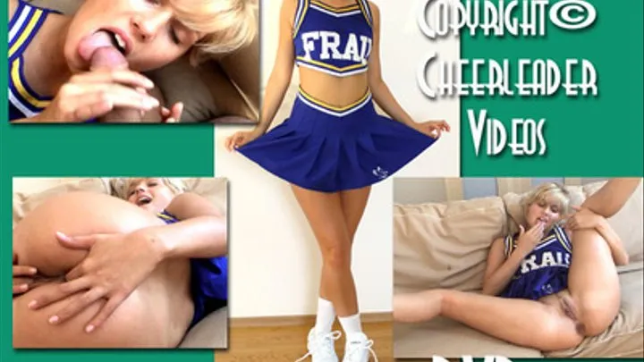 Pretty 19Y/O Cheerleader Kathy Can�t Keep Her Finger out of her Ass � Or Her Mouth Off Your COCK! Cheerleader Dick Sucking!