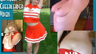 19 Y/O D-Cup Dakota Strips NAKED Form Her Full Cheerleading Uniform & Spreads Her Cheer Pussy & Asshole!