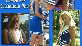 Blond Autumn Westin Picked up From Practice - Shows & Spreads Her Juicy Cheerleading Pussy - Wide Pink!