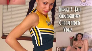 Tiffany Spreads, Plunges & Pounds Her 18 year old Cheerleader Slit!