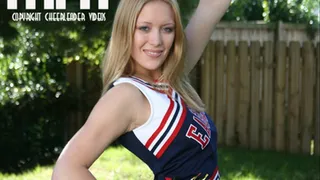 Cheerleader Mia Masturbates & Sucks Cock!