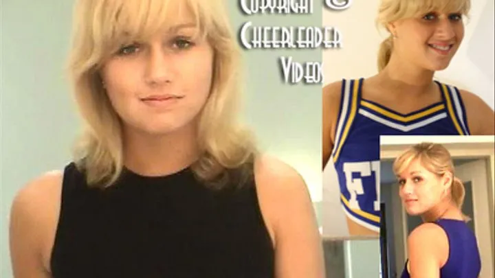 Cheerleader Kathy Strips & Shows