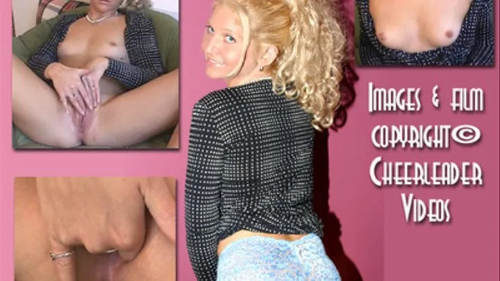 Bella's Bare Ass Cheerleader Video Audition - Deep Pink Pussy!