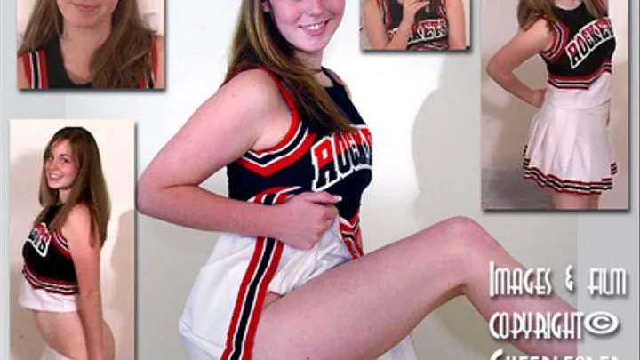 C-Cup Emily - Sweet 18 Y/O Cheerleader Goes Bottomless and Masturbates - CLEAN SHAVED CHEER PUSSY!