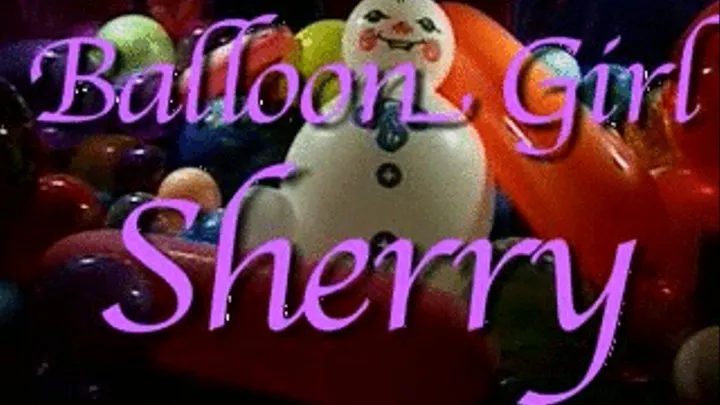 Bare Balloon Babe Sherrie 2