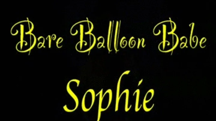 Bare Balloon Babe Sophie Nova 1 IPod