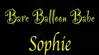 Bare Balloon Babe Sophie Nova 1 IPod