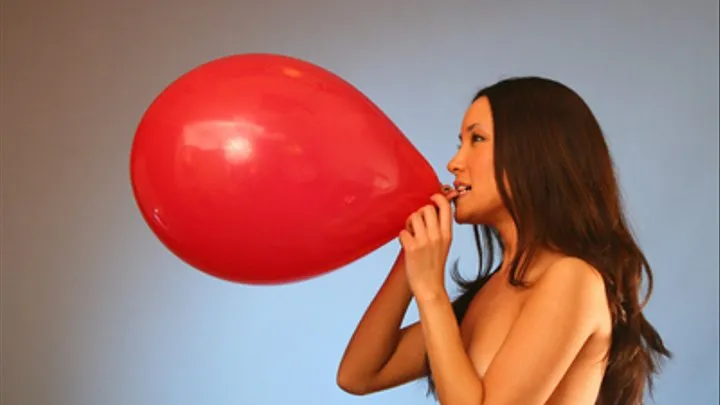 Bare Balloon Babe Miko IPod