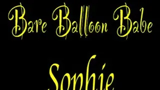 Bare Balloon Babe Sophie Nova Inflation